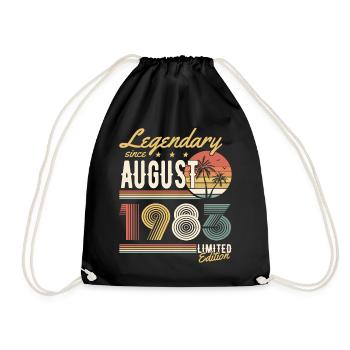 Légendaire depuis août 1983 Édition limitée - Sac de sport léger - noir - Devant