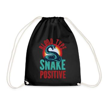 Serpent Serpent De Type Sanguin Serpent - Sac de sport léger - noir - Devant