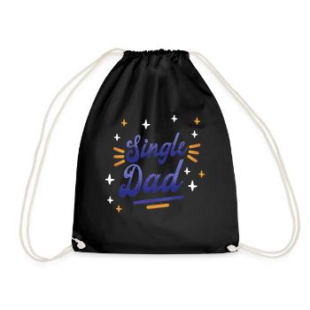 Père célibataire Papa Monoparental Papa - Sac de sport léger - noir - Devant