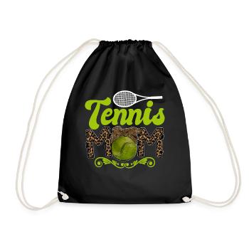 Cool Tennis Maman Joueuse de tennis Maman - Sac de sport léger - noir - Devant