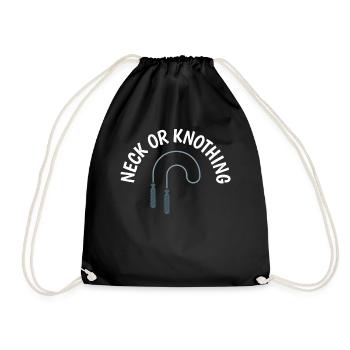 Saut à la corde pour le fitness roping - Sac de sport léger - noir - Devant