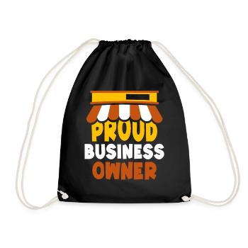 Fier propriétaire d’entreprise Entrepreneur Fondateur PDG - Sac de sport léger - noir - Devant