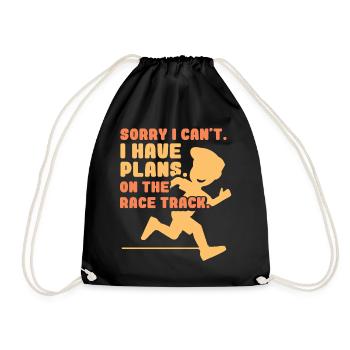 J’ai des plans sur la piste Team Hobby Sorry - Sac de sport léger - noir - Devant