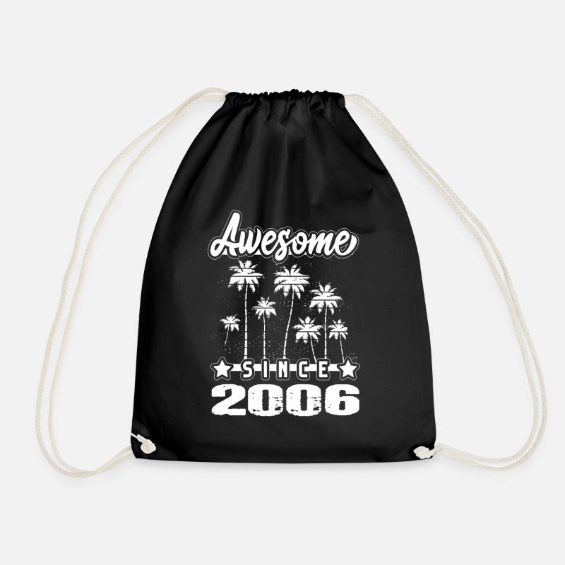 Awesome Since 2006 - Turnbeutel - Schwarz