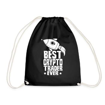 Meilleur crypto trader de tous les temps Trader Crypto - Sac de sport léger - noir - Devant