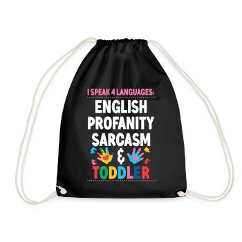 Childcare Daycare Provider Teacher - Drawstring Bag - black - Front