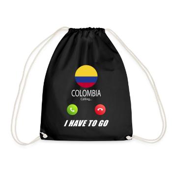 La Colombie appelle les drapeaux lusiger - Sac de sport léger - noir - Devant