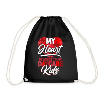 Fournisseur de services de garde d’enfants Enseignant - Sac de sport léger - noir - Devant