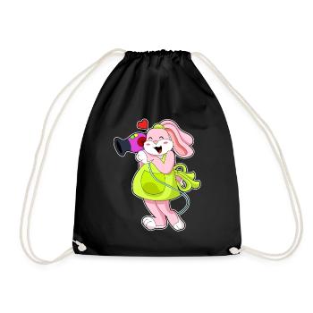Séchoir à cheveux Bunny Hairdresser - Sac de sport léger - noir - Devant