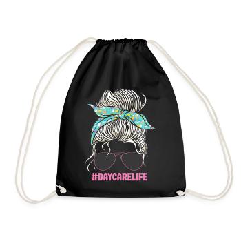Fournisseur de services de garde d’enfants Enseignant - Sac de sport léger - noir - Devant