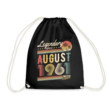 Legendary Since August 1961 Limited Edition - Drawstring Bag - black - Front
