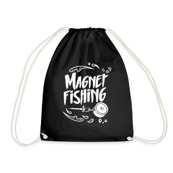Aimant de pêche magnétique Pêcheur magnétique - Sac de sport léger - noir - Devant