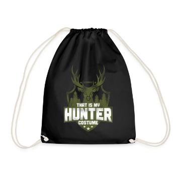 Chasseur de cerfs Buck Halloween - Sac de sport léger - noir - Devant