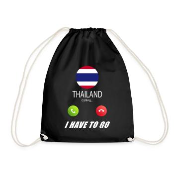 La Thaïlande appelle les drapeaux lusiger en disant - Sac de sport léger - noir - Devant
