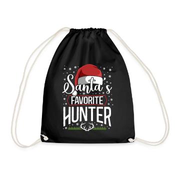 Chasseur de cerfs de Buck Noël - Sac de sport léger - noir - Devant
