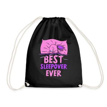 Best Night Ever Stay Party - Drawstring Bag - black - Front