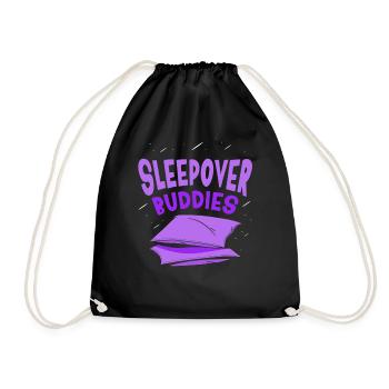 Invités d’une nuit Douce Nuitée Nuitée - Sac de sport léger - noir - Devant