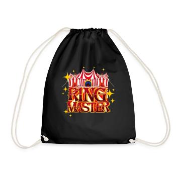 Manegemeister Circus Circus Circus Artists - Drawstring Bag - black - Front