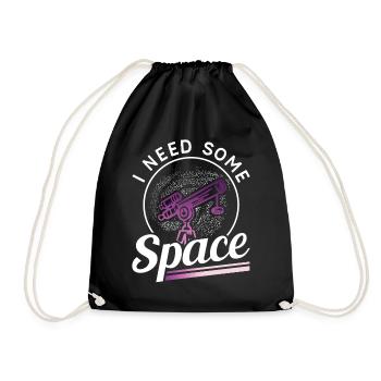J’ai besoin d’un télescope de l’univers spatial - Sac de sport léger - noir - Devant