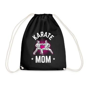 Karaté Mère Arts Martiaux Combattant d’Arts Martiaux - Sac de sport léger - noir - Devant
