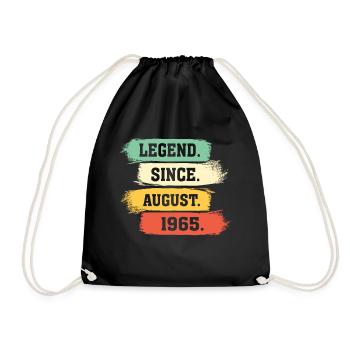 Légende depuis août 1965 - Sac de sport léger - noir - Devant