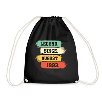 Légende depuis août 1993 - Sac de sport léger - noir - Devant