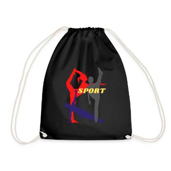 SPORT - Sac de sport léger - noir - Devant