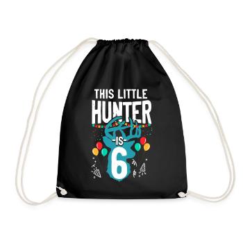 Buck Deer Chasse Hunter Kid - Sac de sport léger - noir - Devant