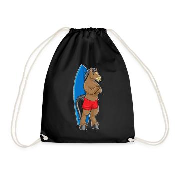 Surf Surf Surf Été - Sac de sport léger - noir - Devant