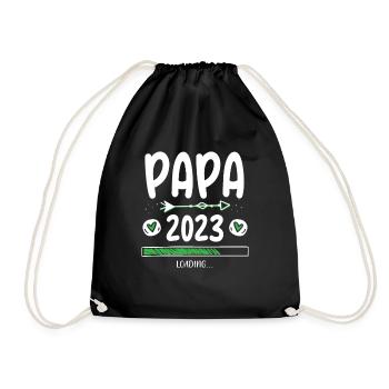 Papa 2023 Chargement - Sac de sport léger - noir - Devant