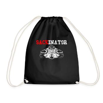 Sackinator - Sac de sport léger - noir - Devant
