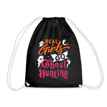 Halloween Gift Killer Skeleton Killer Horror - Drawstring Bag - black - Front