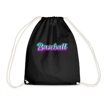 Base-ball - Sac de sport léger - noir - Devant
