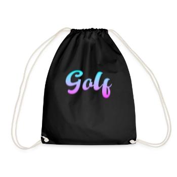Gulf - Drawstring Bag - black - Front