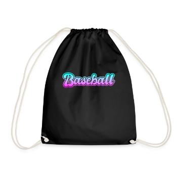Base-ball - Sac de sport léger - noir - Devant