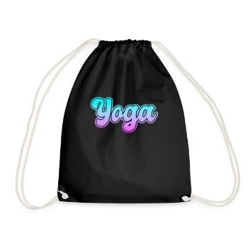 Yoga - Sac de sport léger - noir - Devant
