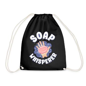 Soap Making Crafting Soap - Turnbeutel - Schwarz - Vorne