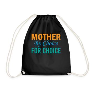 Mère par choix pour le choix - Pro Choice - Sac de sport léger - noir - Devant