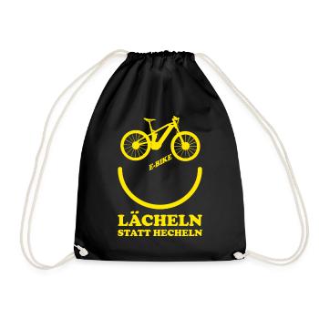 MTB Mountainbike Cyclocross Gravel-Bike - Turnbeutel - Schwarz - Vorne