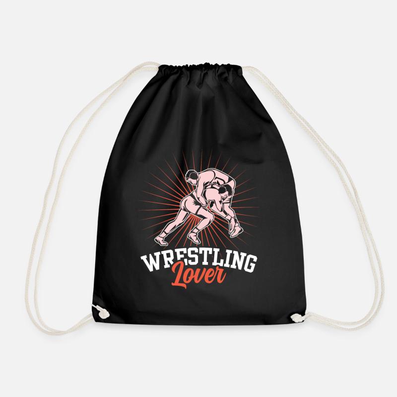 Wrestling Liebhaber Ringkampf Ringer Ringen - Turnbeutel - Schwarz