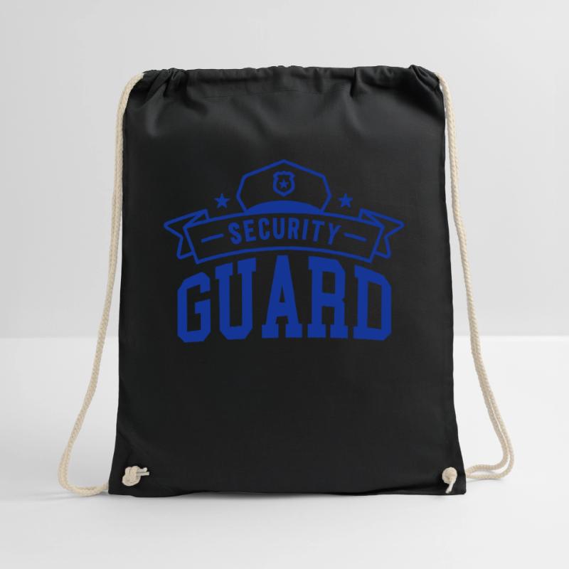 Security Security Security Security Guard Drawstring Bag