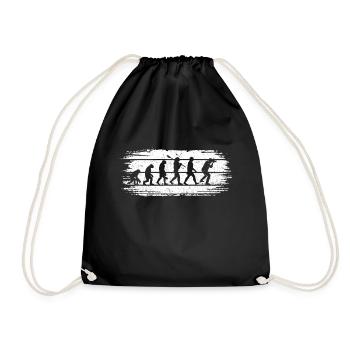 Photography Camera Photographer Evolution - Drawstring Bag - black - Front