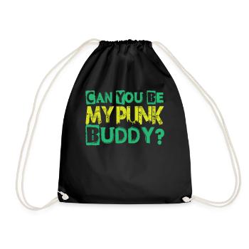 Pouvez-vous être mon copain punk? - Gothique - Gothique - Concer - Sac de sport léger - noir - Devant