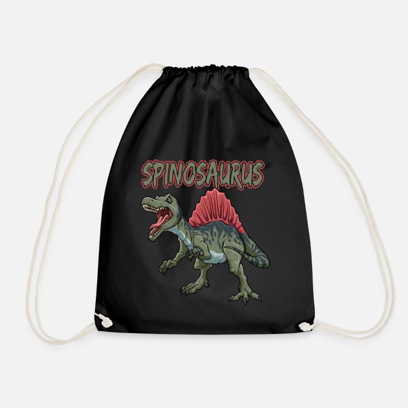 Dinosaurier Spinosaurus Fleischfresser Dino - Turnbeutel - Schwarz