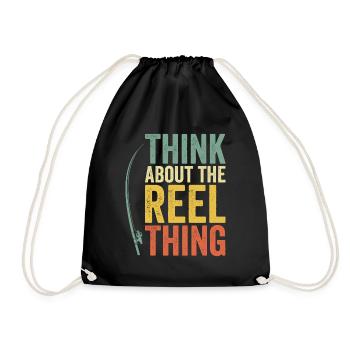 Pensez au passe-temps de pêche Reel Thing - Sac de sport léger - noir - Devant