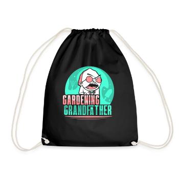 Jardinier Grand-père Jardinier Jardinier - Sac de sport léger - noir - Devant