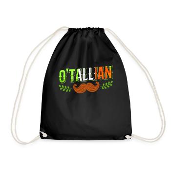 O’tallian Irlandais Italien Irlandais Irlande Gaélique - Sac de sport léger - noir - Devant