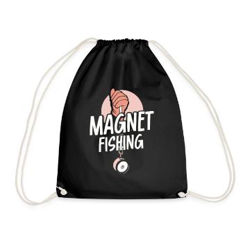 Aimant de pêche magnétique Pêcheur magnétique - Sac de sport léger - noir - Devant