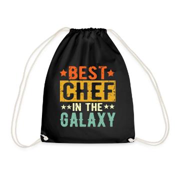 Best Chef ever Chef Gift - Drawstring Bag - black - Front