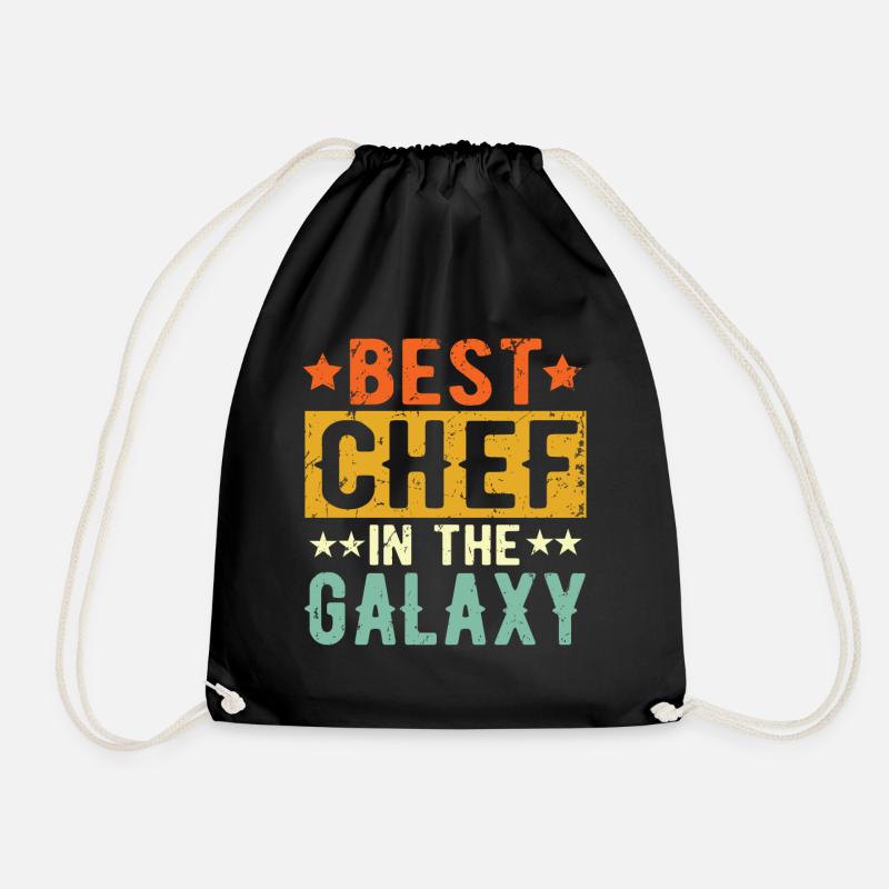Best Chefkoch ever Chefkoch Geschenk - Turnbeutel - Schwarz